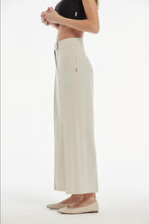 DOUBLE PLAIN CREPE LUANDA TROUSERS